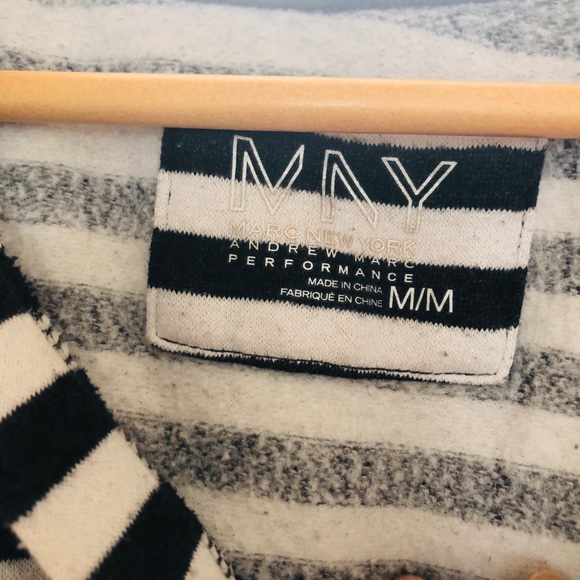 Hoodie black and white, 3/4 sleeves. - Picture 2 of 2